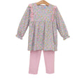 Trotter Street Kids Autumn Blooms Pant Set