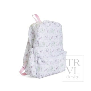 TRVL Design Backpacker Backpack-Girl Print-