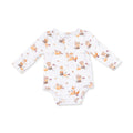 Angel Dear Woodland Animals with Pumpkin Bodysuit