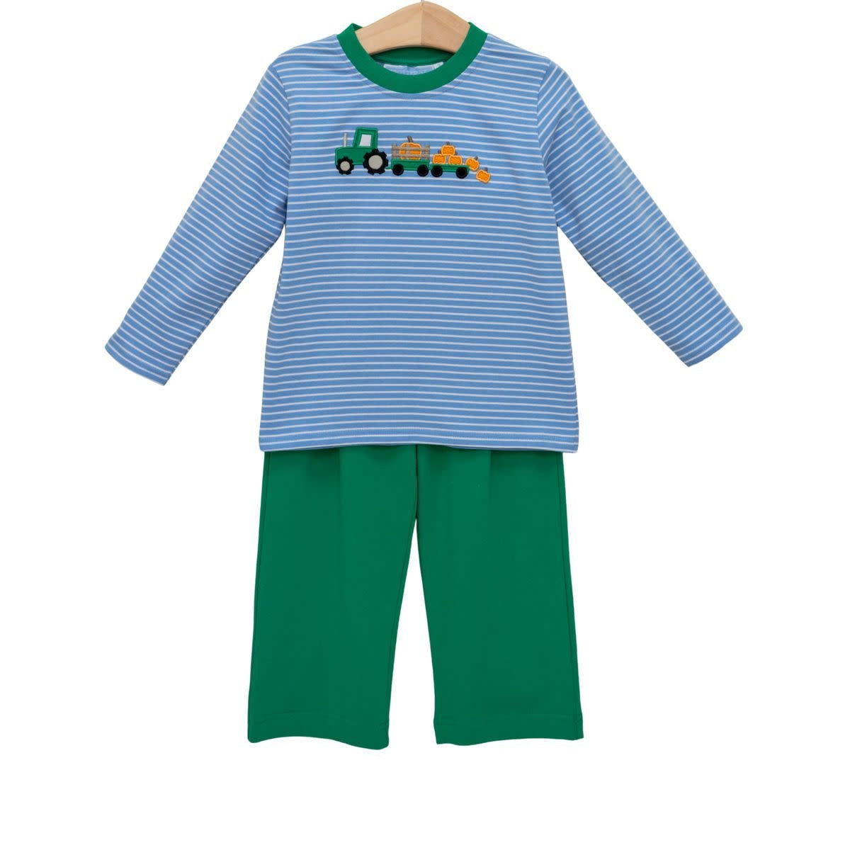 Trotter Street Kids Tractor Trail Pant Set