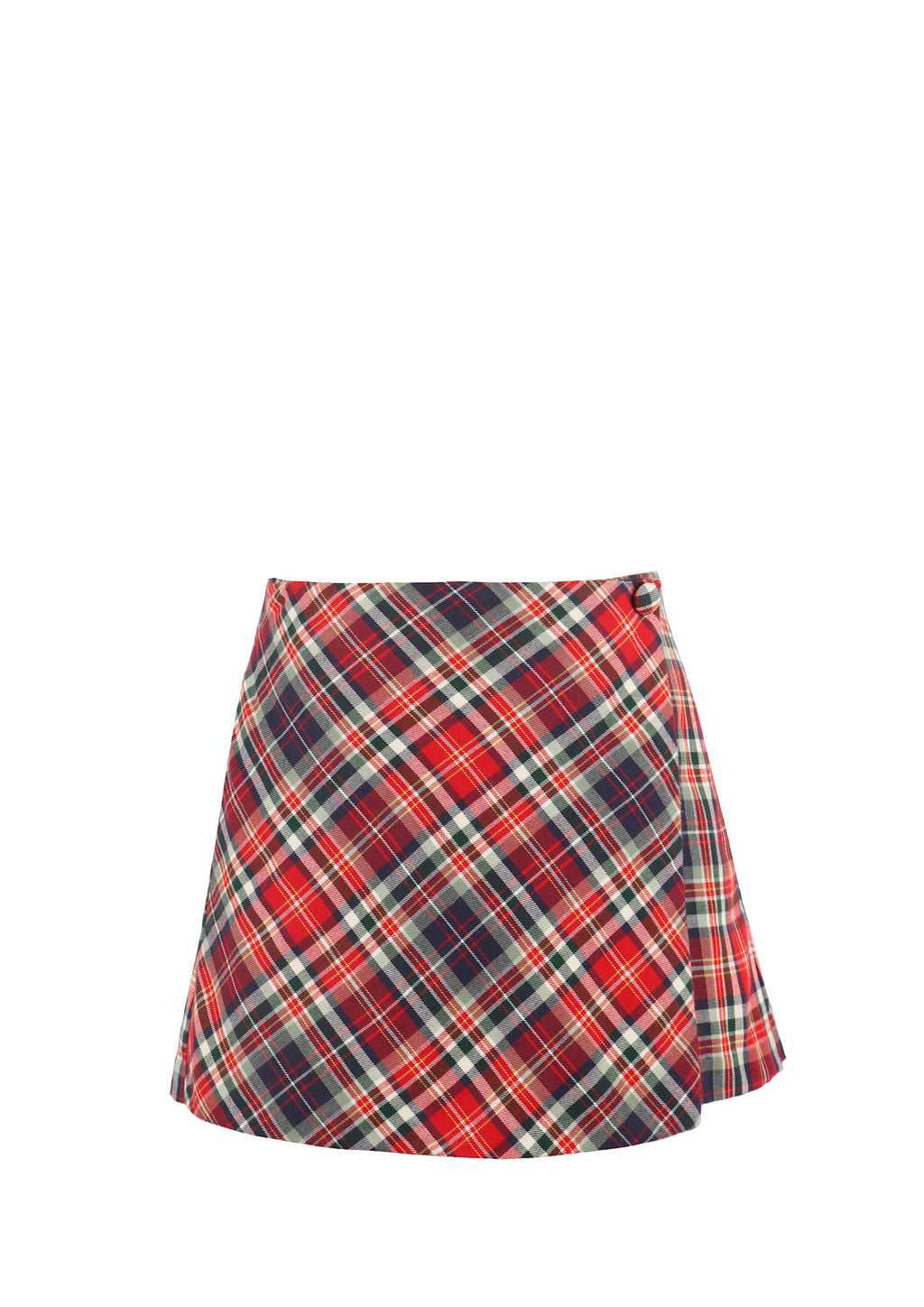 Gabby Red Plaid Becca Skort