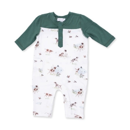 Angel Dear Pointer Pups and Duck Buddies Romper