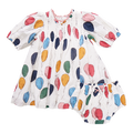 Pink Chicken Balloon Bunches Stevie Dress Set
