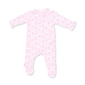 Angel Dear Ballet Shoes Ribbon Stripe Kimono Footie