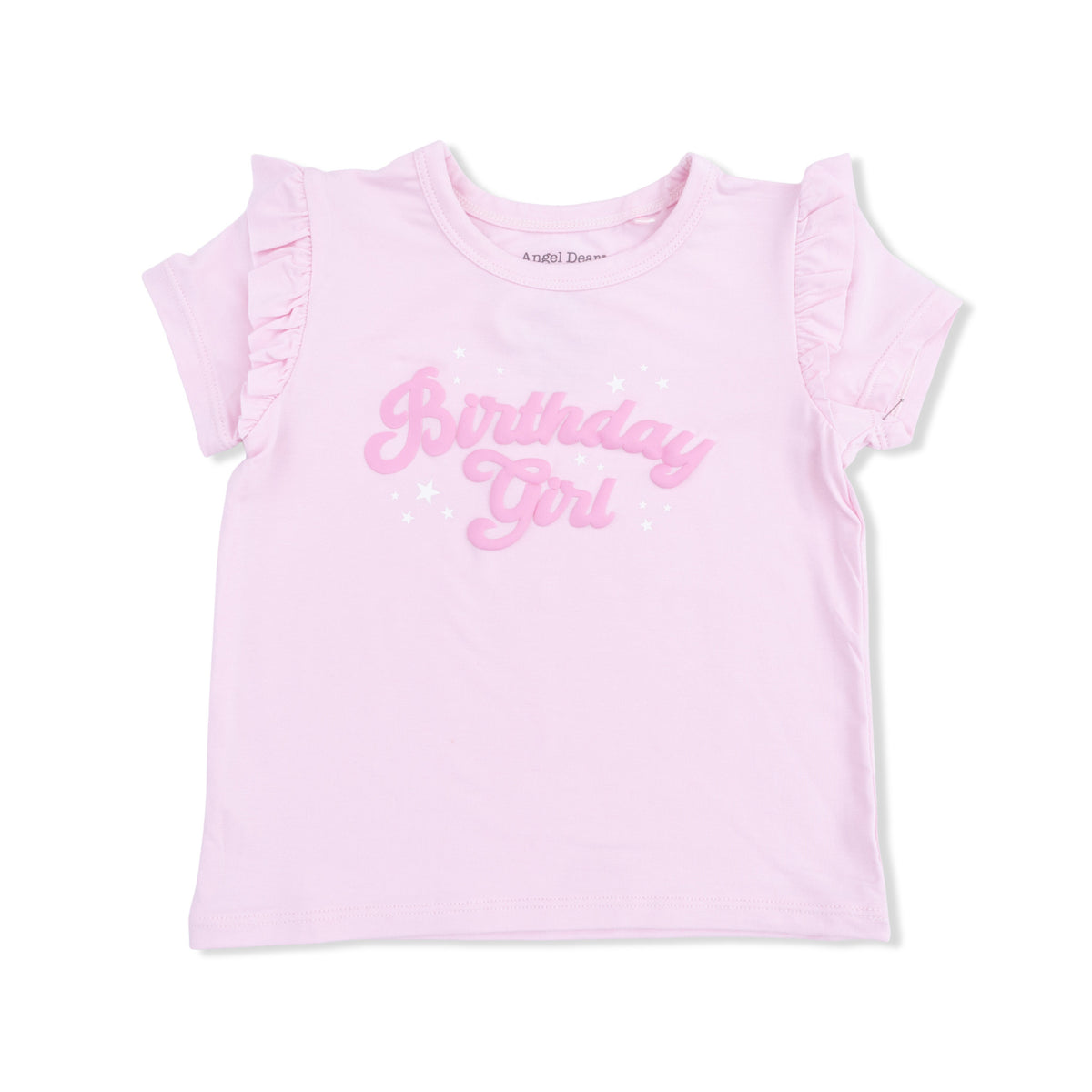 Angel Dear Birthday Girl Ruffle Shirt