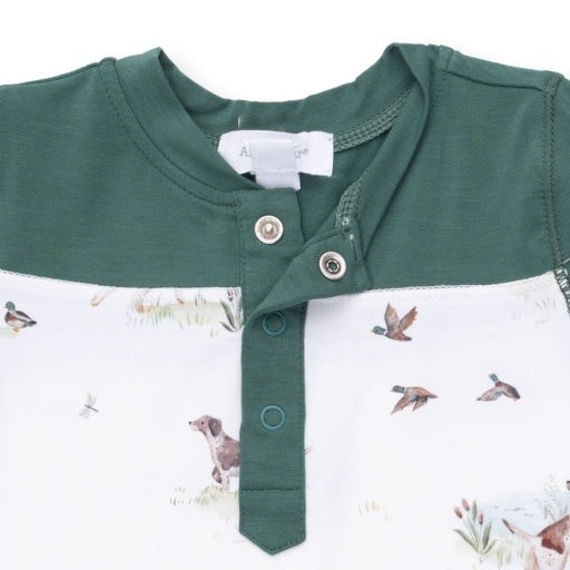 Angel Dear Pointer Pups and Duck Buddies Romper
