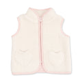 Angel Dear Sherpa Vest with Heart Pockets