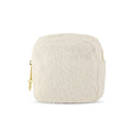 Carrying Kind Ivory Boucle Cosmetic Bag