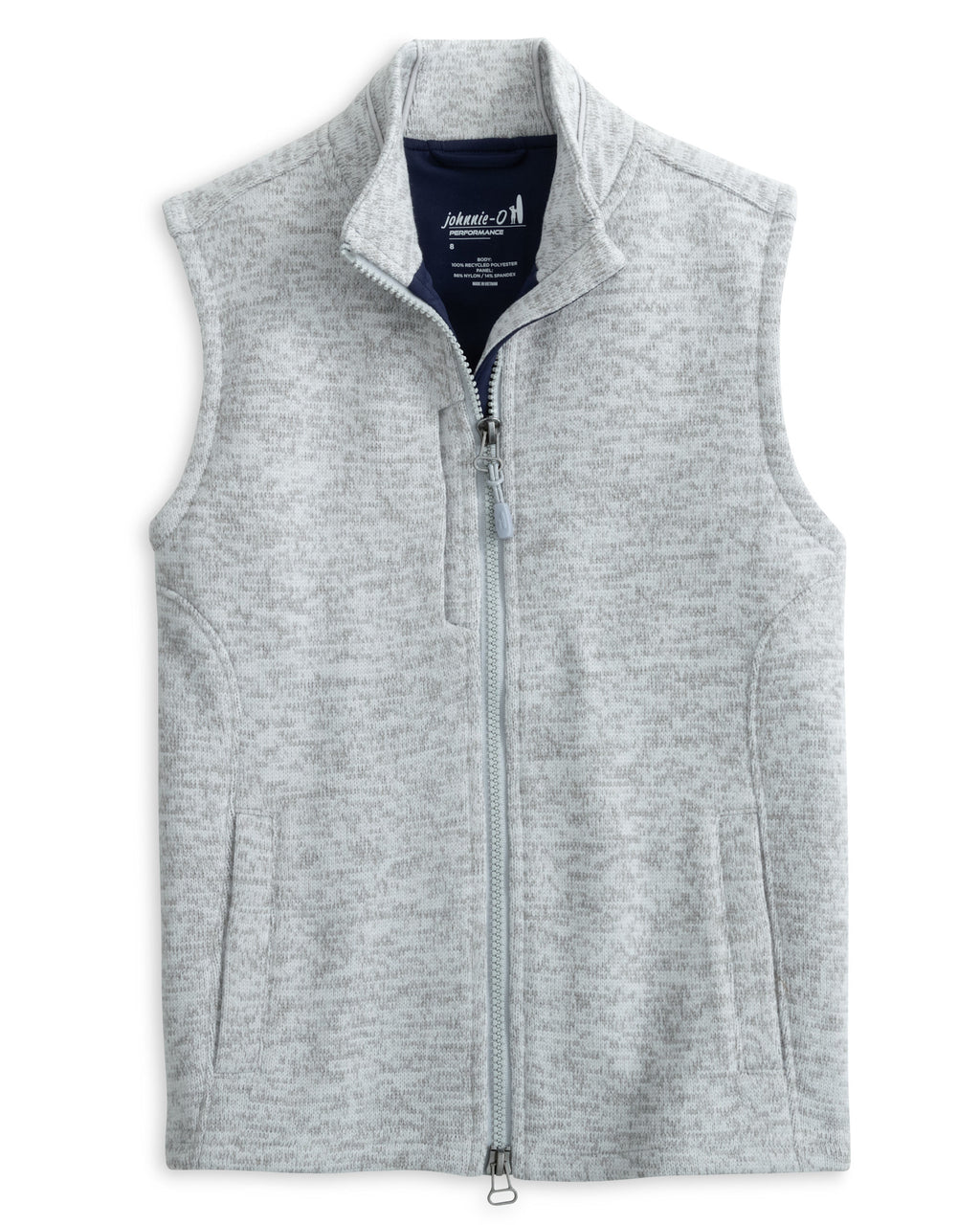 Johnnie-O Grey Denalis TN Emb Vest